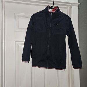 Tommy Hilfiger Navy Jacket with Red Accents